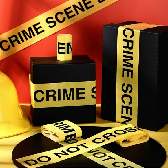 Crime Theme Party decorations: Mugshot background, crime scene tape, photo props - Picture 5 of 7